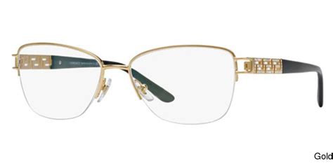 versace frames semi rimless|Versace clear frame eyeglasses.